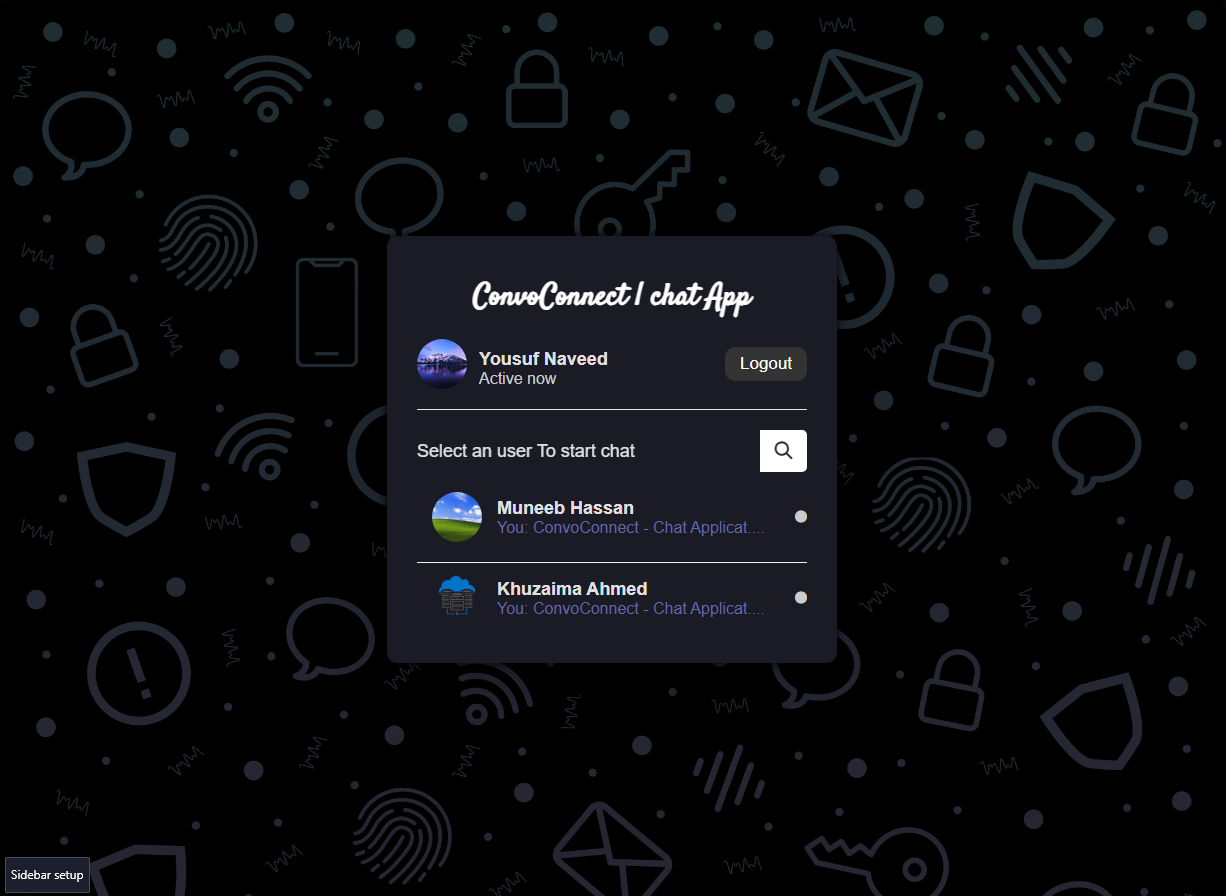 ConvoConnect - ChatApp